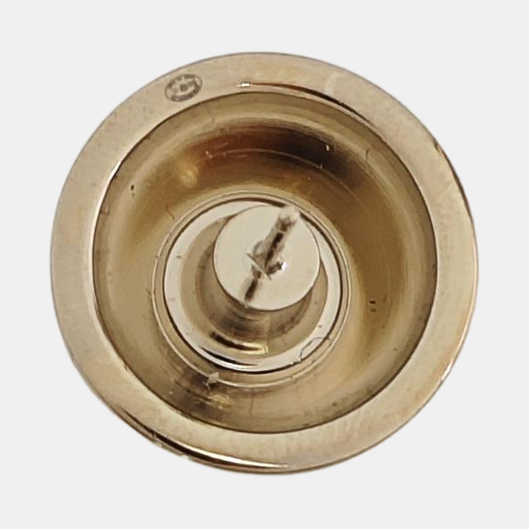 Metal Gold Stud Earrings