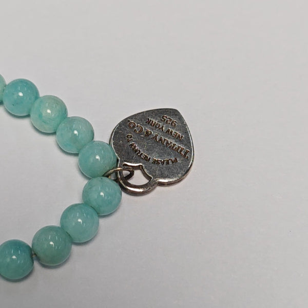 Return To Tiffany 925 Sterling Silver Blue Bracelet