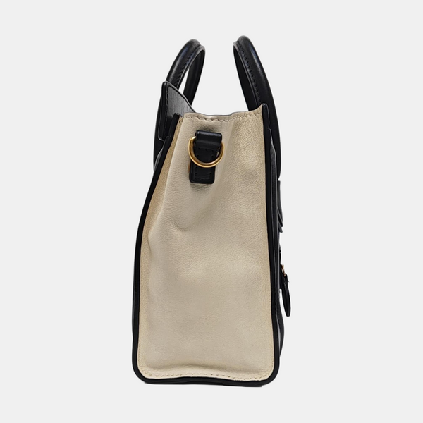 LUGGAGE Nano Calfskin Blue