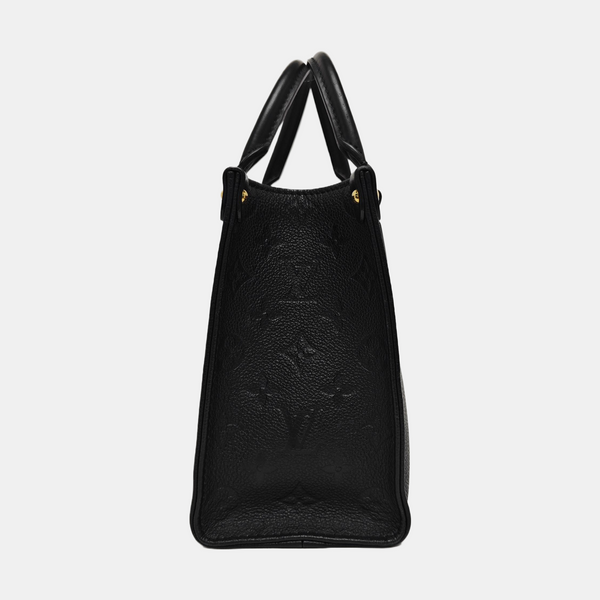 ONTHEGO PM Monogram Calfskin Black