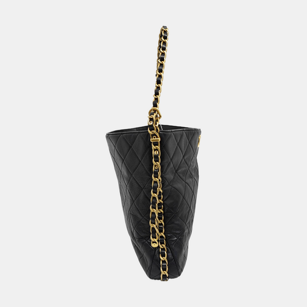 Quilted Lambskin Black