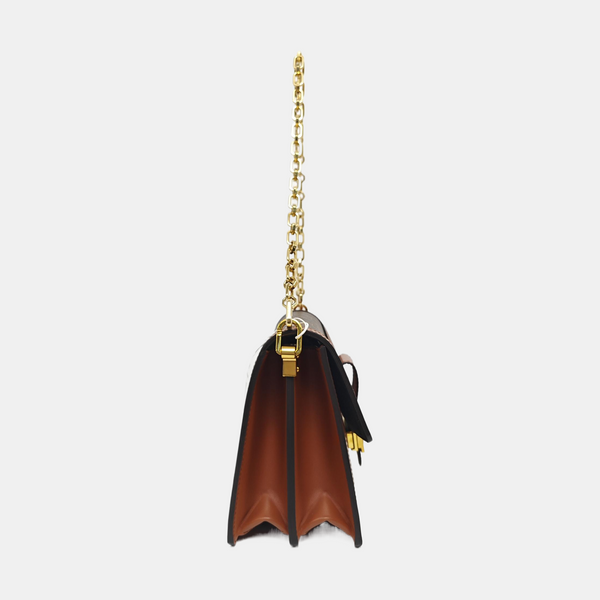 DAUPHINE MM Monogram Coated Canvas Brown
