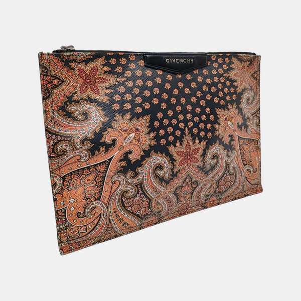 Calfskin Clutch Multicolor
