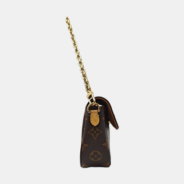 IVY Monogram Coated Canvas Brown