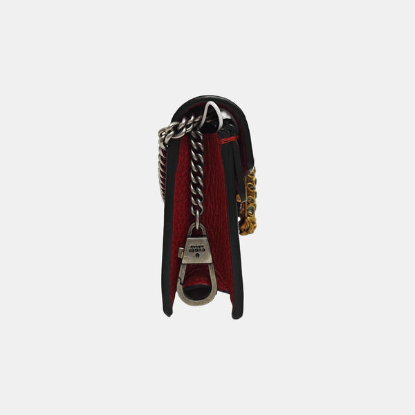 Dionysus Super Mini Piel de becerro roja