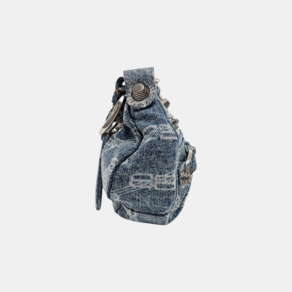 Le Cagole Small Denim Blue
