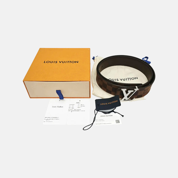 Coated Canvas Belt Brown