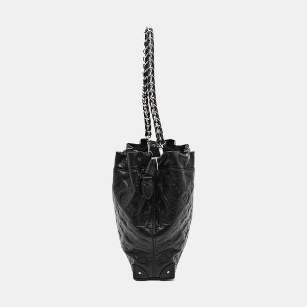 NOÉ TRUNK PM Monogram Lambskin Black