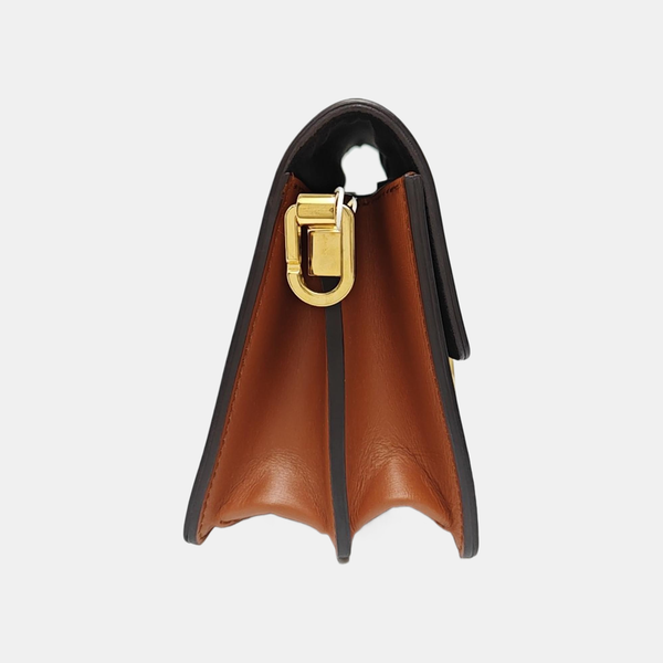 DAUPHINE Mini Coated Canvas Brown
