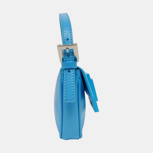 Lambskin Shoulder Bag Mini Blue