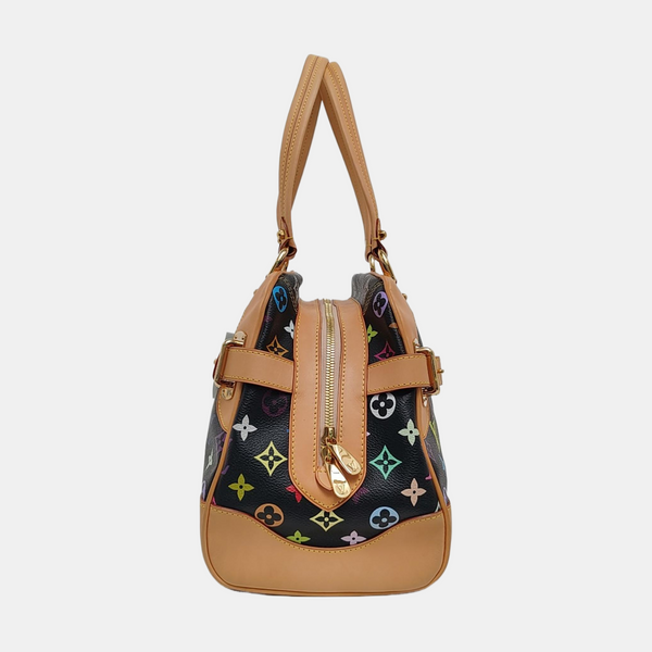 LV × TM CLAUDIA Monogram Coated Canvas Black