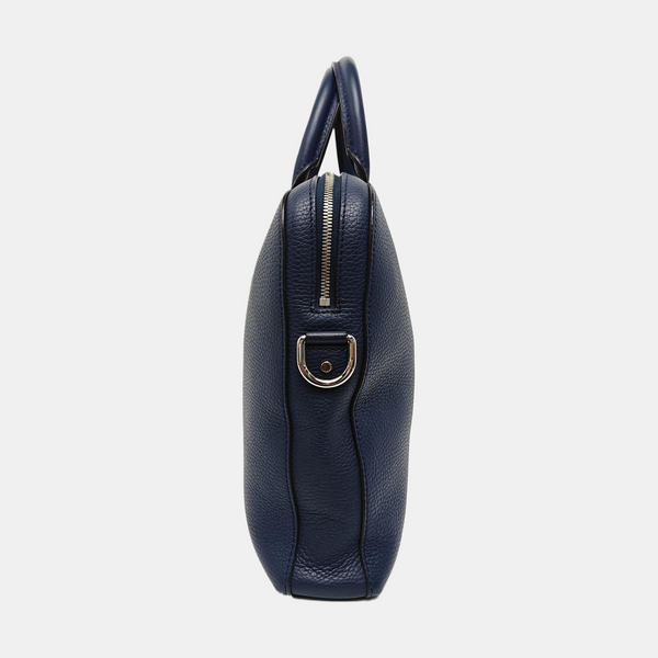 Calfskin Shoulder Bag Blue