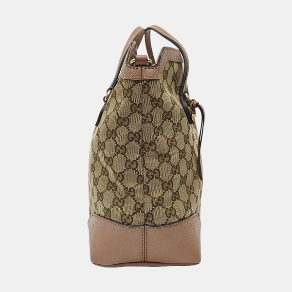 Jockey Monogram Canvas Beige