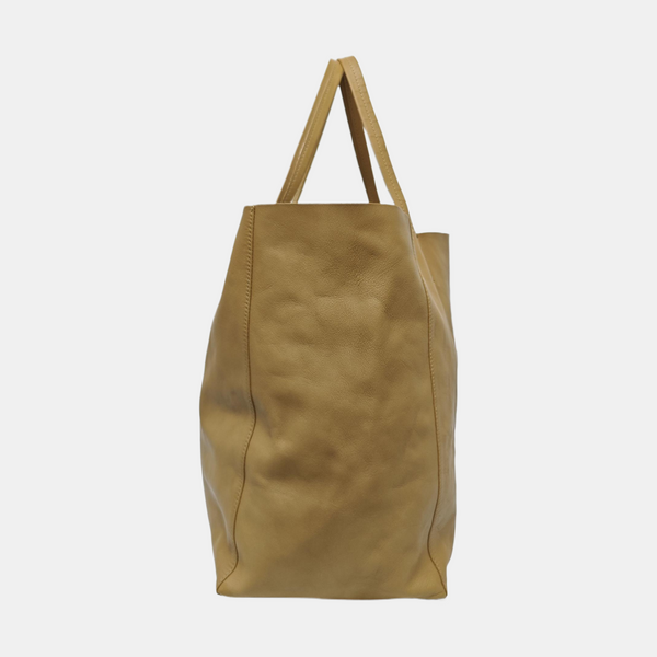 Calfskin Tote Bag Beige