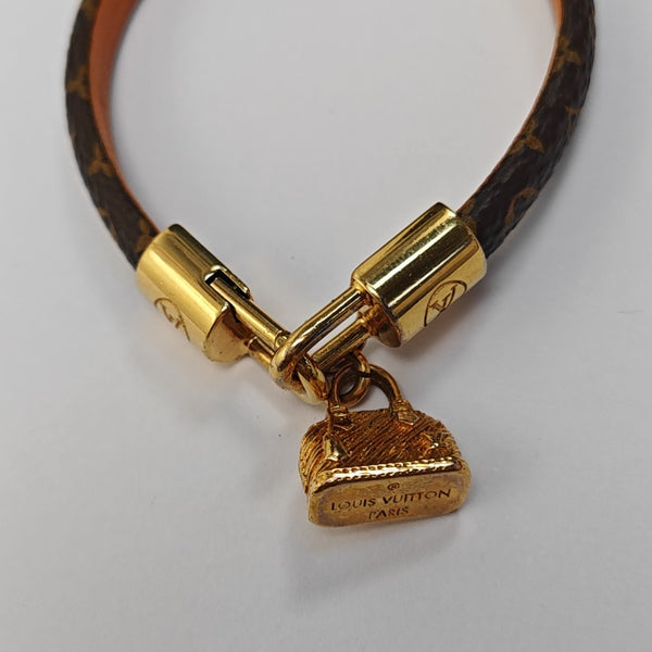 ALMA Leather Brown Bangle