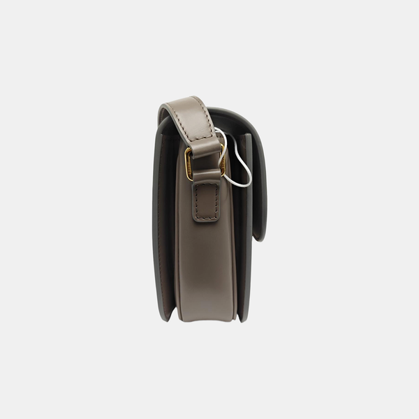 TRIOMPHE Medium Calfskin Gray