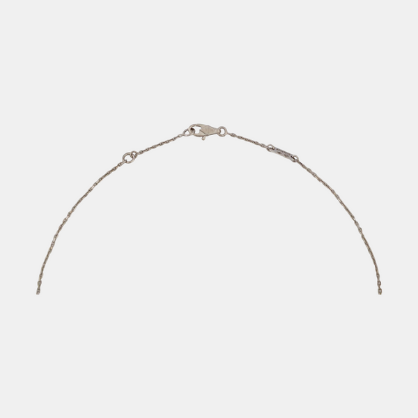 Frivole 18k White Gold Silver Necklace