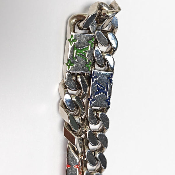 LV CHAIN LINKS Metal Silver Bracelet