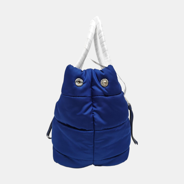 Nylon Quilted Nylon Blue