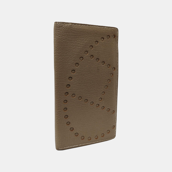 Evelyne Chèvre Mysore Gray Wallet