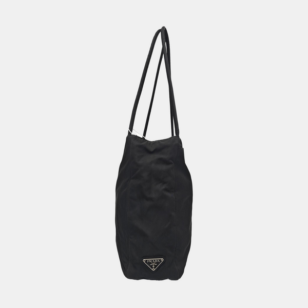 Nylon Shoulder Bag Black