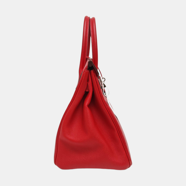 Birkin 30 Epsom Red