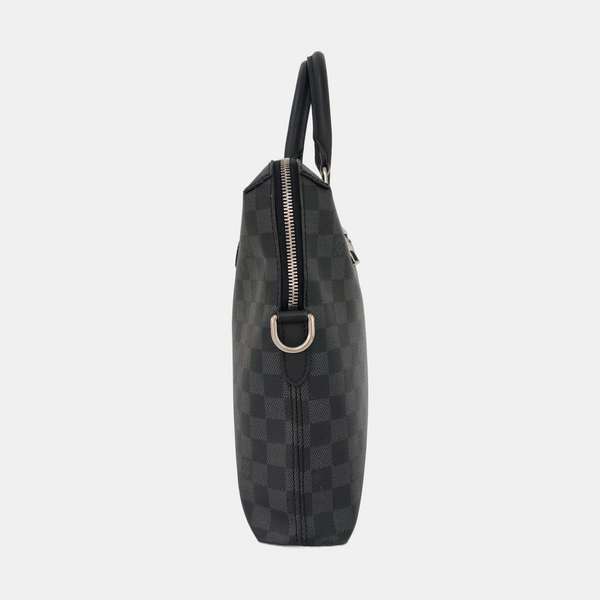PORTE-DOCUMENTS Damier Graphite Coated Canvas Black