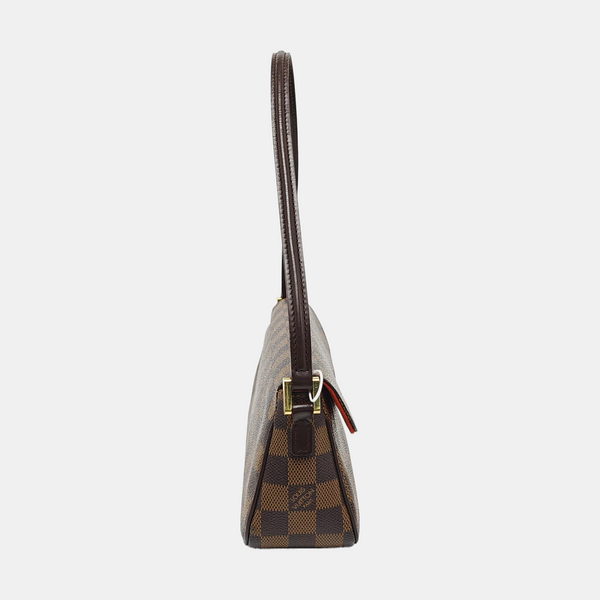 RECOLETA Damier Ebene Coated Canvas Brown