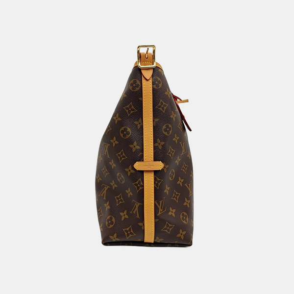 CARRYALL MM Monogram Coated Canvas Brown