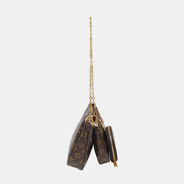 MULTI Monogram Coated Canvas Brown