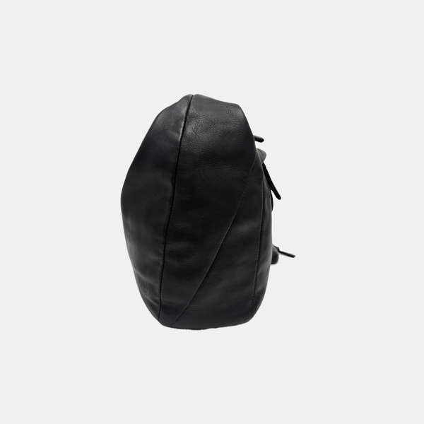 Calfskin Shoulder Bag Black