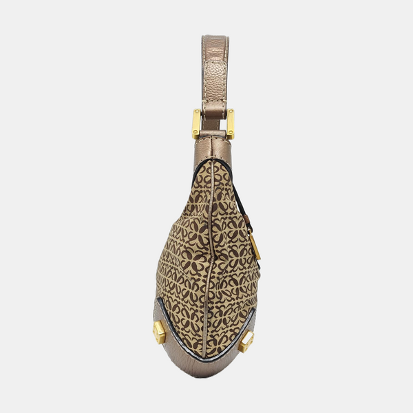 Monogram Canvas Top Handle Bag Beige