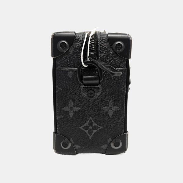 SOFT TRUNK Mini Monogram Coated Canvas Black