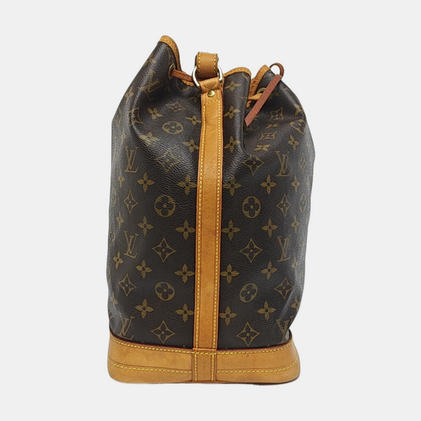 NOÉ GM Monogram Coated Canvas Brown