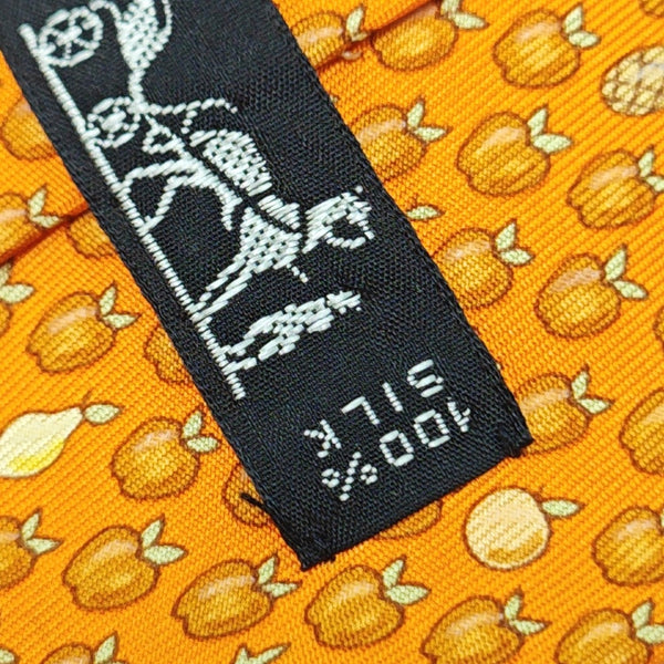 Mulberry Silk Tie Orange
