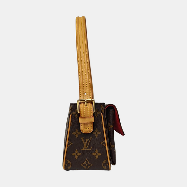 VIVA CITE Monogram Coated Canvas Brown