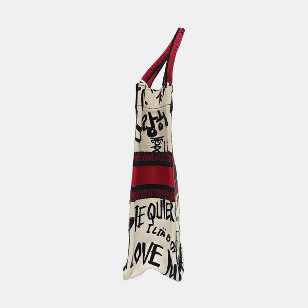 Book Tote Canvas White