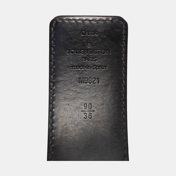 Coated Canvas Belt Brown