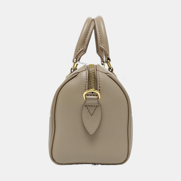 SPEEDY 20 Monogram Calfskin Gray