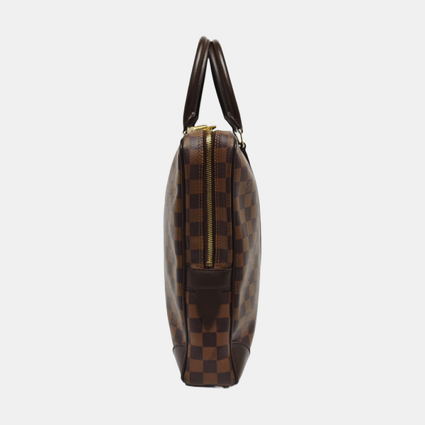 PORTE-DOCUMENTS Damier Ebene Coated Canvas Brown