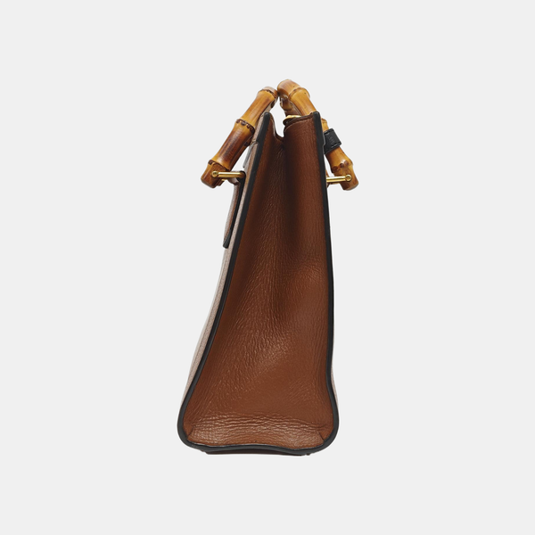 Diana Small Calfskin Brown