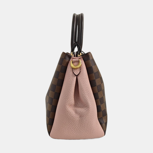 BRITTANY BB Damier Ebene Coated Canvas Brown