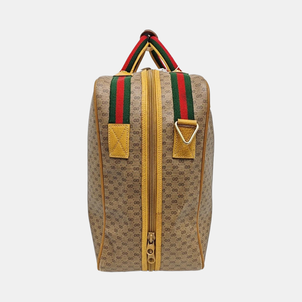 Monogram Coated Canvas Shoulder Bag Brown