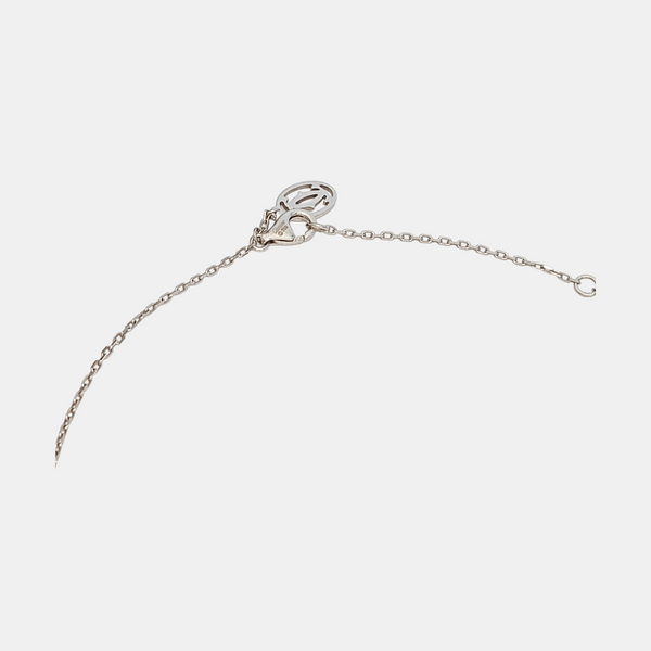 18k White Gold Silver Necklace