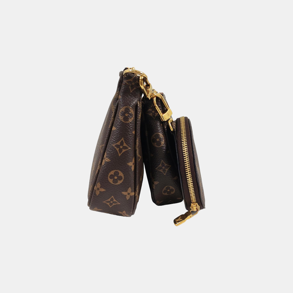 MULTI Monogram Coated Canvas Brown