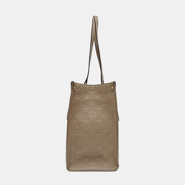 ONTHEGO MM Monogram Calfskin Gray