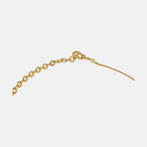 Petit CD Metal Gold Necklace