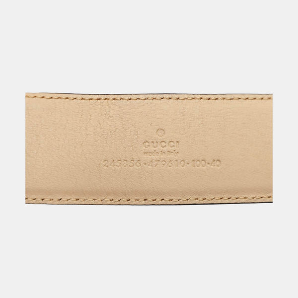 Leather Belt Pink