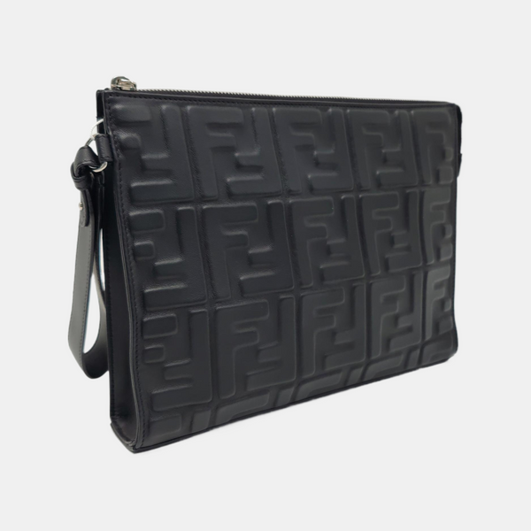 Lambskin Clutch Black
