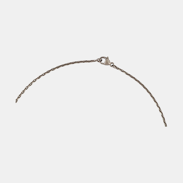 Pop H Metal Silver Necklace